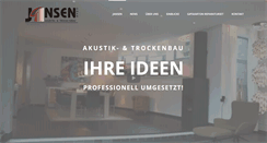Desktop Screenshot of jansen-ausbau.de